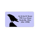 Search for blackbird return address labels Ravens