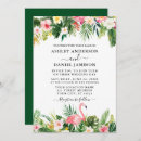 Search for flamingo watercolor invitations Modern