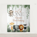 Search for wild one birthday backdrops Jungle