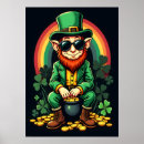 Search for pot of gold posters Luck