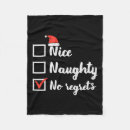 Search for funny blankets Dabbing santa claus