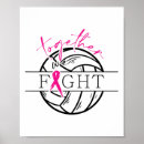 Search for pink volleyball posters Awareness