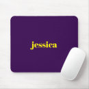 Search for purple mousepads Typography