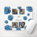 Search for rose blue mousepads Floral
