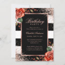 Search for red rose black and white invitations Elegant
