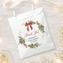 Search for christmas wedding favour bags Red