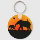 Search for wildlife key rings Elephants