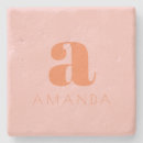 Search for decorated letter coasters For her