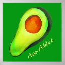 Search for cute avocado art Green