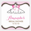 Search for damask bridal shower stickers Pink