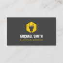 Search for electrician logo business cards Professional