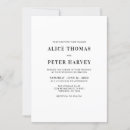 Search for ceremony wedding invitations Simple