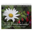 Search for floral calendars White