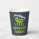 Search for sesame street paper cups Grumpy