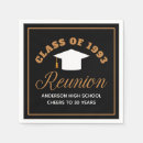 Search for high school reunion napkins Modern