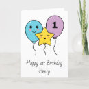 Search for 1 year old birthday cards First