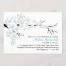 Search for white sakura invitations Blue