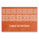 Search for orange table cards Modern