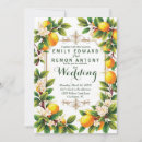 Search for rustic italian wedding invitations Lemon