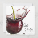 Search for black cherry invitations Cherries