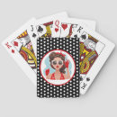 Search for pinup playing cards Retro