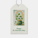 Search for shamrock gift tags Clover