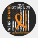 Search for leukemia stickers Orange