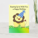 Search for lion birthday cards Safari