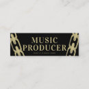 Search for music industry business cards Modern