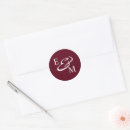 Search for initial wedding stickers Modern