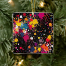 Search for abstract christmas tree decorations Vibrant colours