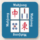 Search for mahjong coasters Red
