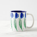 Search for blue tulip mugs Watercolor