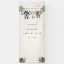 Search for boy baby shower banners Rustic