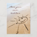 Search for smiling faces postcards Sun