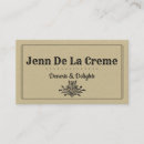 Search for thistles business cards Vintage