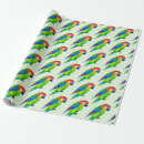 Search for parrot wrapping paper Colourful