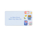 Search for print return address labels Cute