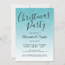 Search for blue christmas invitations Modern typography