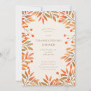 Search for gold thanksgiving invitations Modern