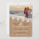 Search for burlap wedding invitations Modern