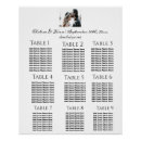 Search for photo wedding seating charts Black and white