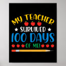 Search for fun teacher posters Days of school
