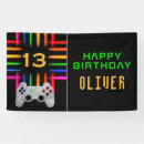 Search for neon birthday banners Gamer