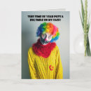 Search for creepy clown cards Humour