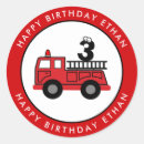 Search for red fire truck stickers Birthday