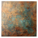 Search for metallic copper tiles Patina