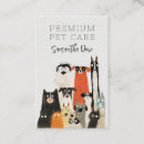 Search for cat business cards Dog walker