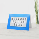 Search for welcome cards New employee