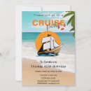 Search for cruise birthday invitations Boat party